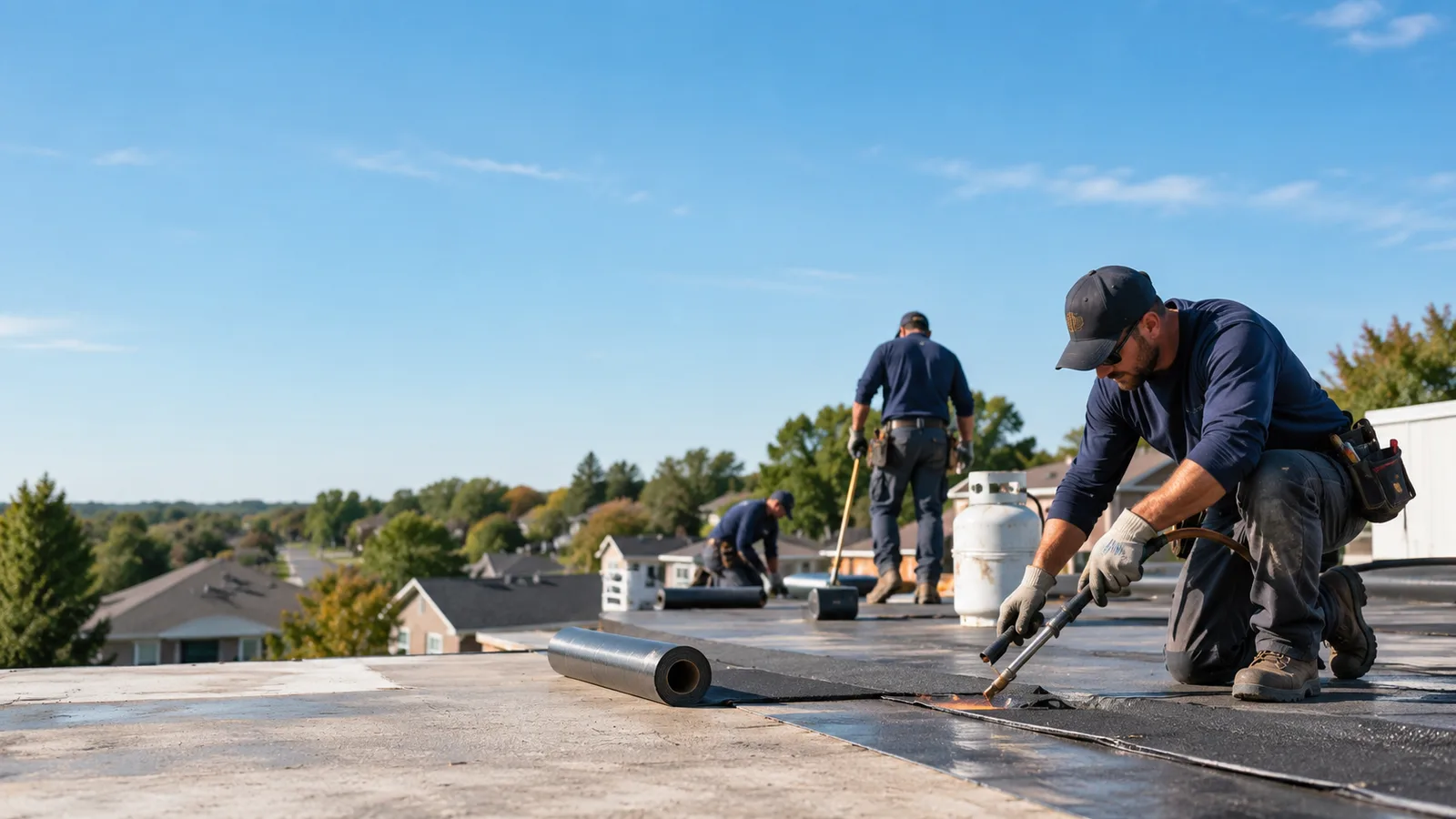 Flat Roof Leak Repair providers in Blair, WI